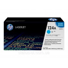 Заправка картриджа HP 124A cyan Q6001A