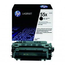 Заправка картриджа HP 55X black CE255X