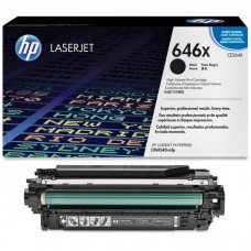 Заправка картриджа HP 646X black CE264X