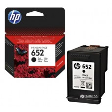 Заправка картриджа HP 652 black F6V25AE